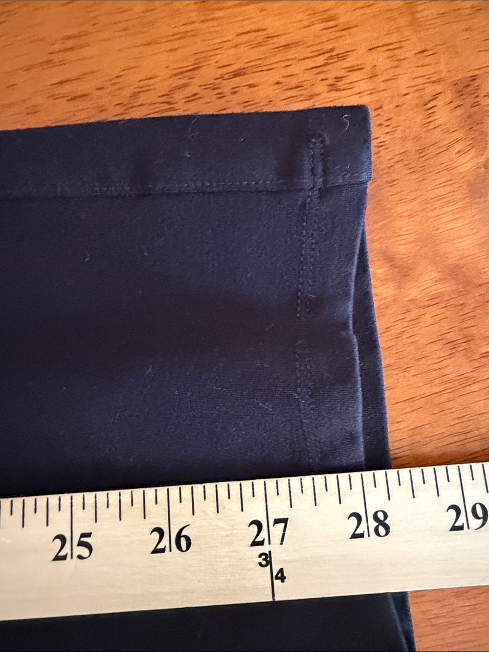 Quince Black Stretch Knit Ankle Pants Medium Pull-On Career Casual Rayon Nylon - Picture 6 of 7